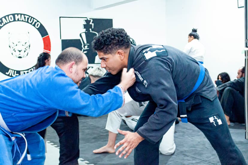 Treino no tatame Caio Matuto Jiu-Jitsu