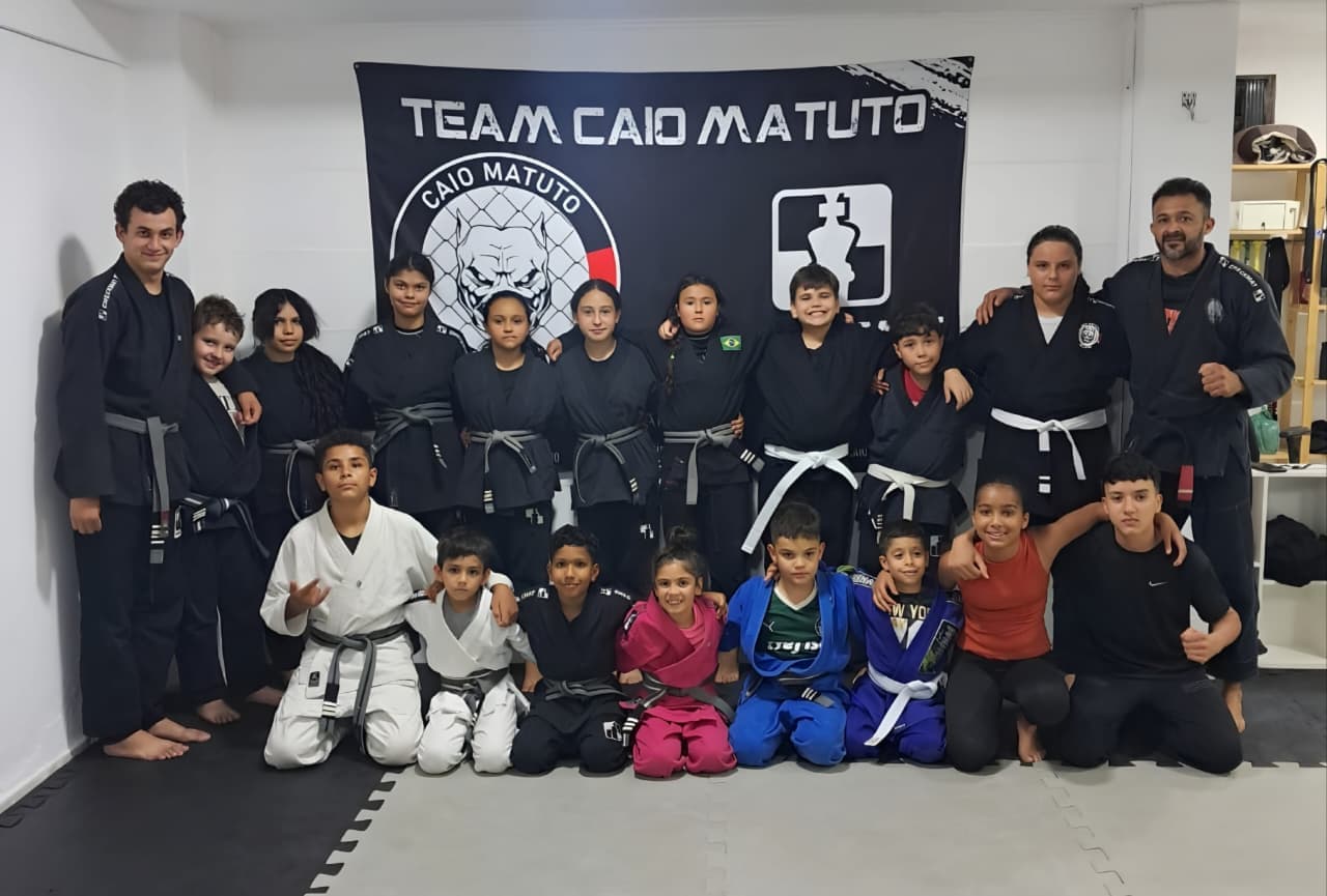 Turma Caio Matuto Jiu-Jitsu no tatame